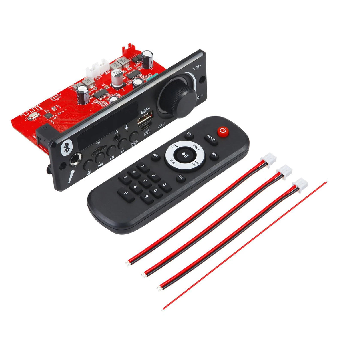 Set of 1 MP3 Decoder with Bluetooth 5.0 for Audio Amplifier Equipment