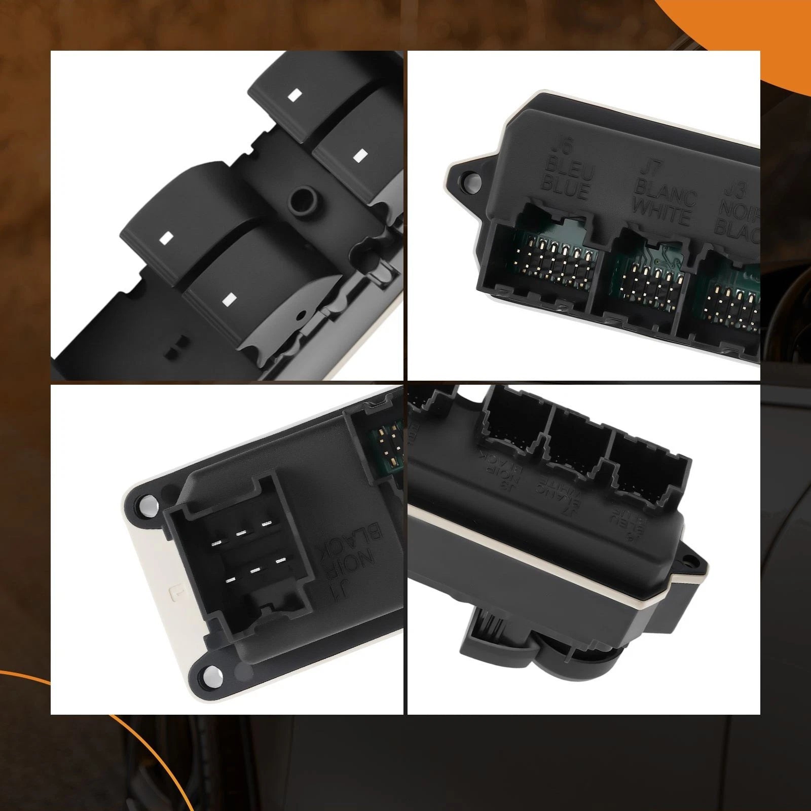 Front Left Power Window Switch for Silverado 2500 3500 HD (2007–2013) DWS177