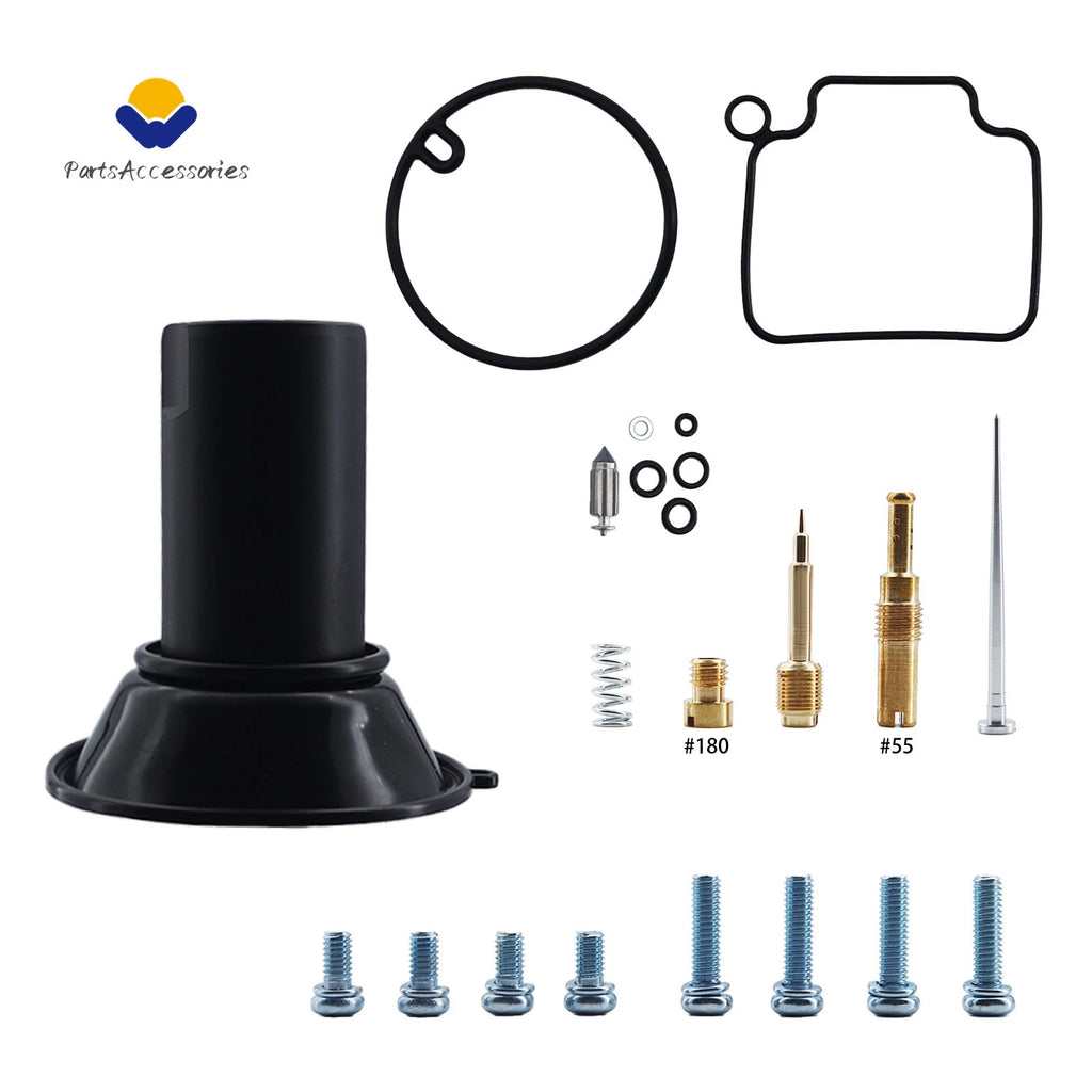 Carburetor Rebuild Kit for Honda VTX1300C VTX1300R VTX1300S (2003–2009) 16111-MEA-671