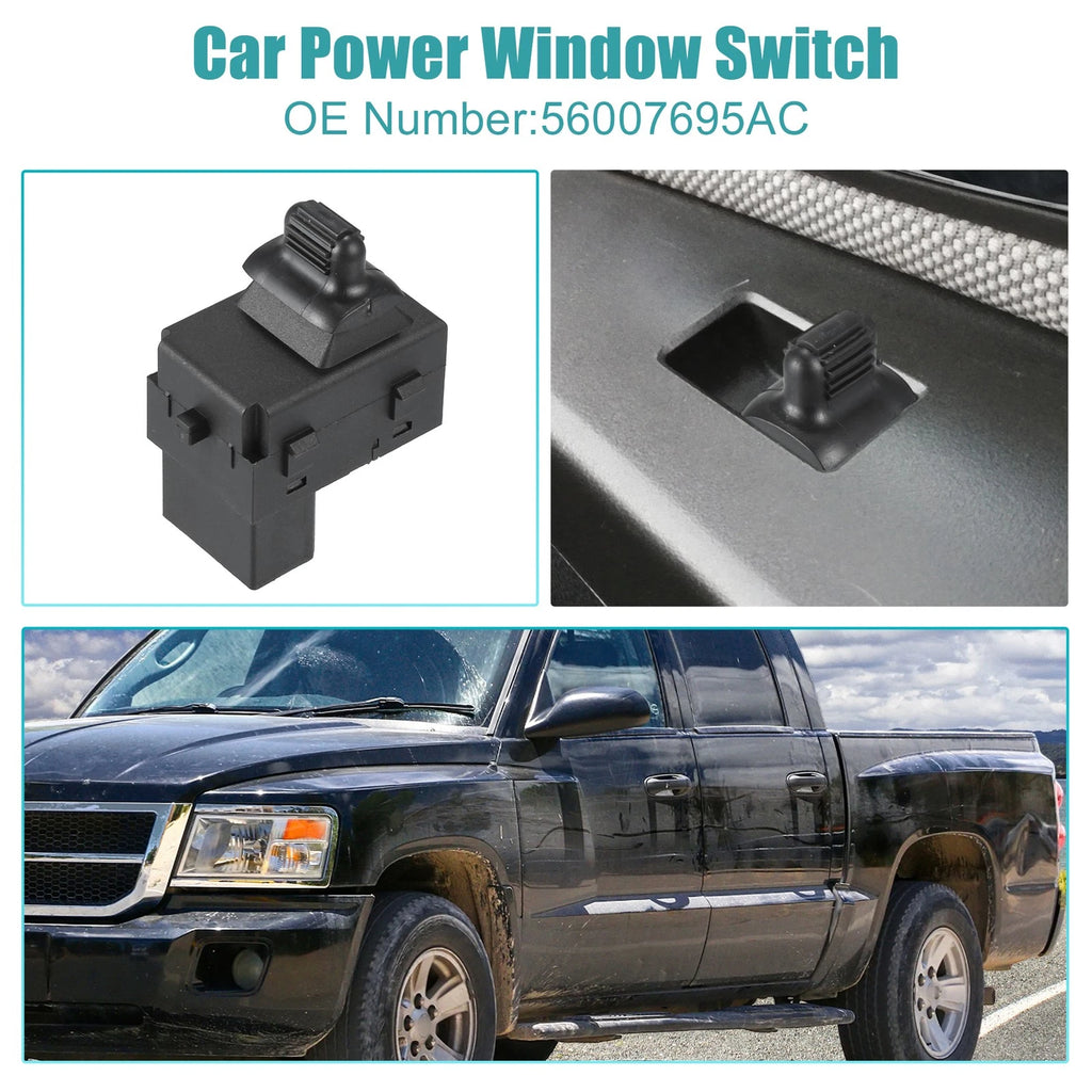 Power Window Switch Right Replacement for Dodge Ram 1500 Jeep Cherokee (2011–2021)