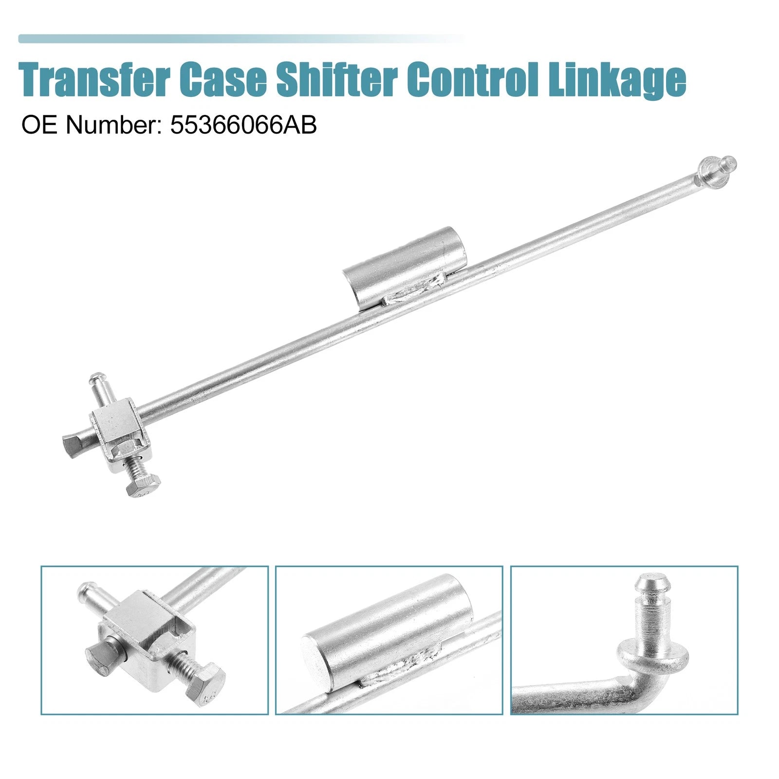 Transfer Case Shifter Control Linkage Kit for Jeep (2007–2018) 55366066AB