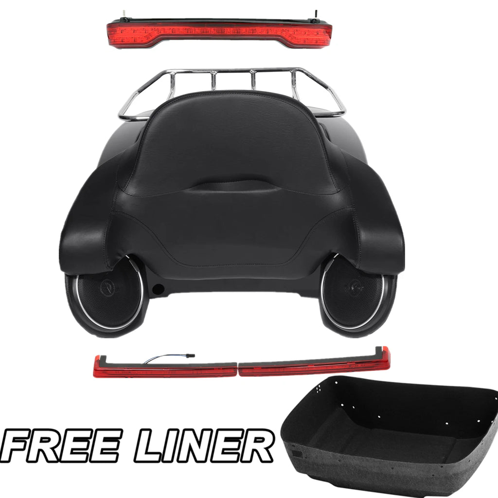 Trunk Pad Speaker Tail Light for Harley Touring Road Glide (2014–2026)