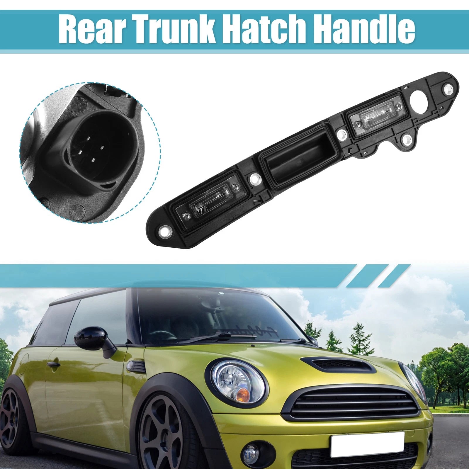 Rear Trunk Handle with Lamp Replacement for Volkswagen Passat (2015–2022)