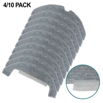 Microfibre Mop Pads for Dreame F10 Plus Robot Vacuum Cleaner (Reusable)