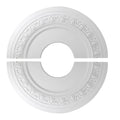 12 Inch White Ceiling Medallion for Fan Light Fixture