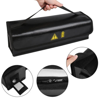 Fireproof Battery Bag for Adjustable Use (8 Layers, Shoulder Strap)