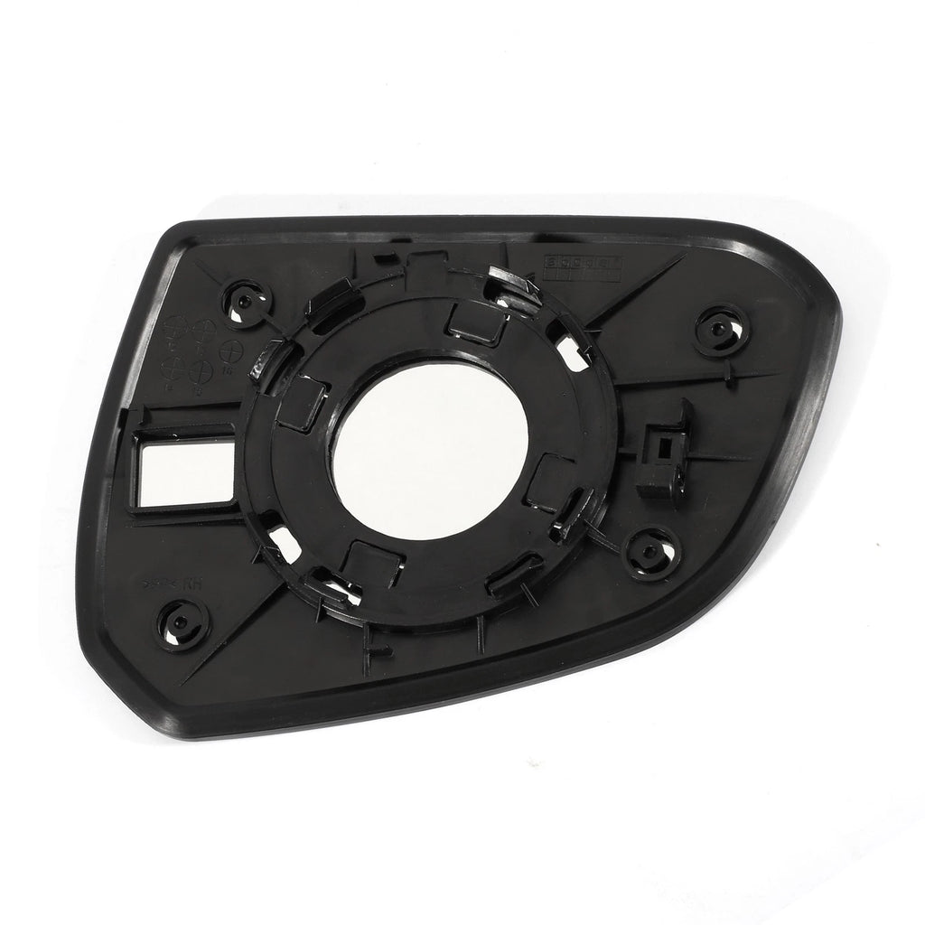 Right Side Mirror Glass Non Heated with Back for Hyundai i10 (2013–2019)