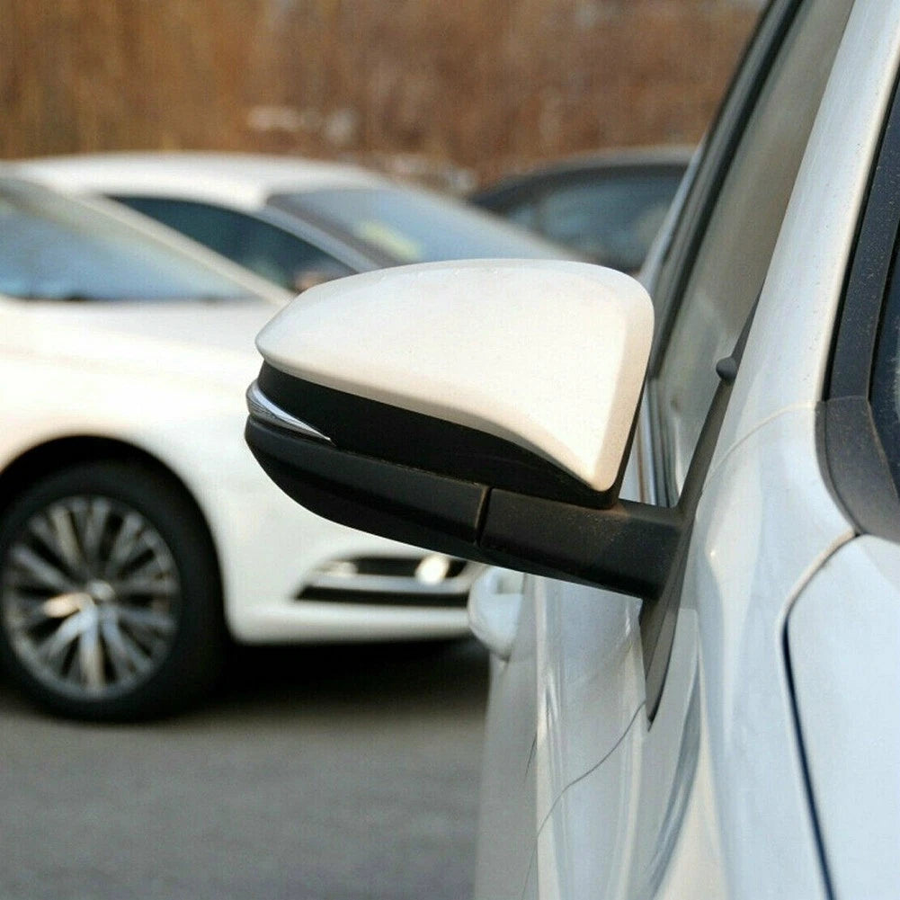 Right Side Rear View Wing Mirror Cover Cap for Toyota RAV4 (2013–2019) White