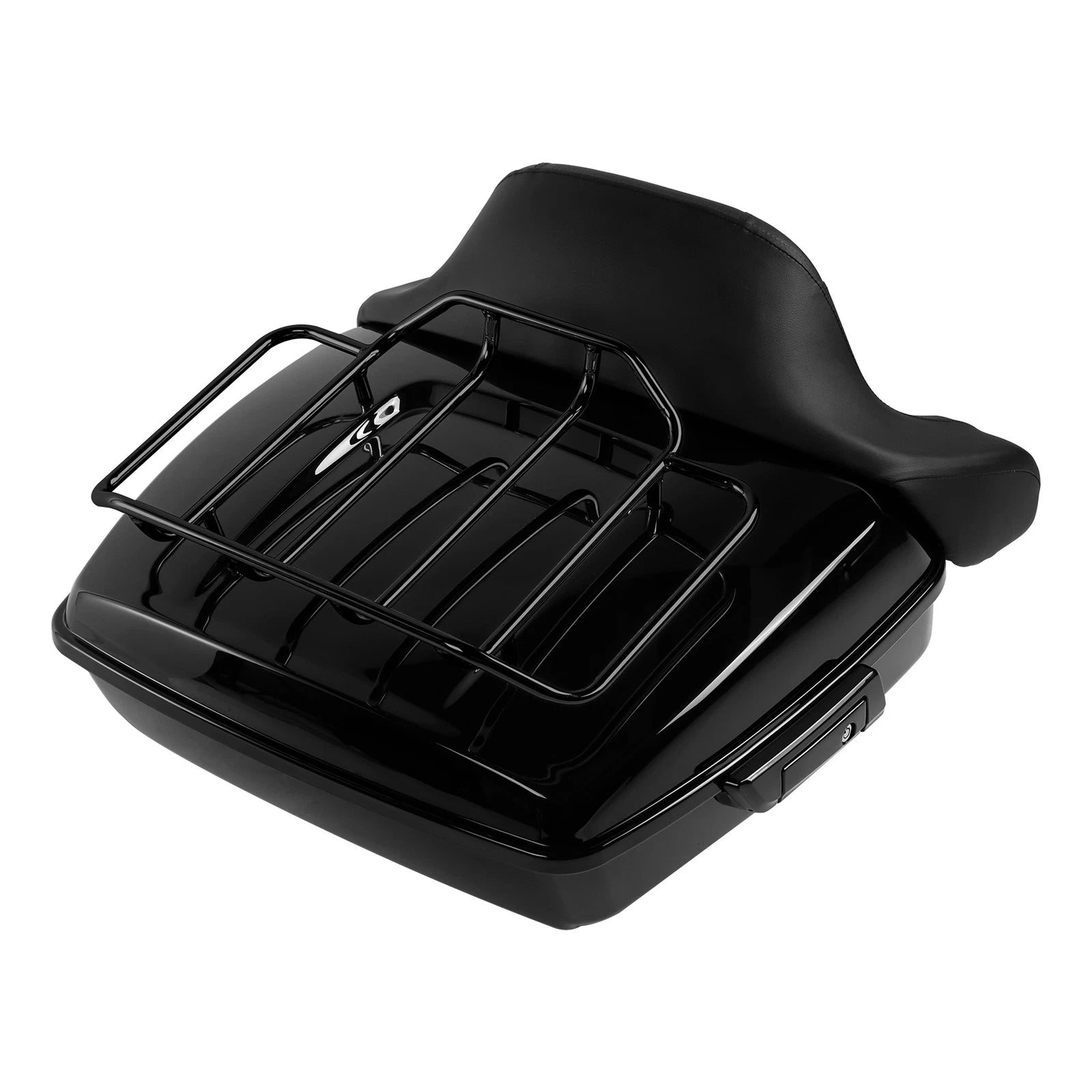Chopped Trunk Backrest Pad Mount Rack & Docking Kit for Harley Touring (2014–2026)
