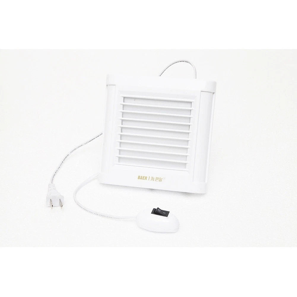 4 Inch Silent Waterproof Bathroom Exhaust Fan Wall Mounted Ventilation