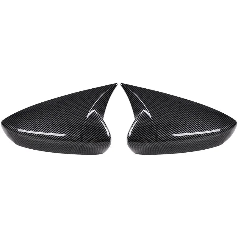 2Pcs Carbon Look Side Wing Mirror Cover Cap for Mazda 3 Axela (2020–2025)
