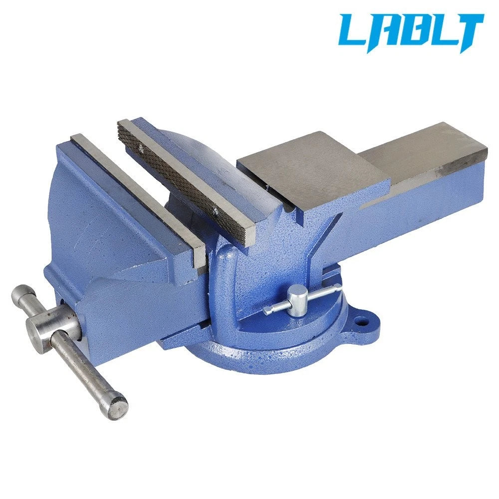 8" Mechanic Bench Vise Table Top Clamp Press Locking Swivel Base