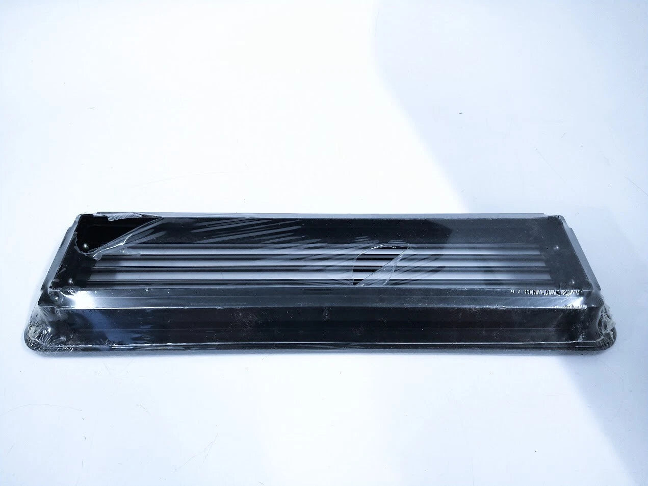 MSI Marine PG16x4BKR Black PG Grill with Mounting Frame 16'' x 4''