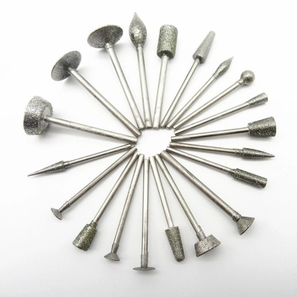 20pcs Grinding Bits Set for Carving Polishing Tools