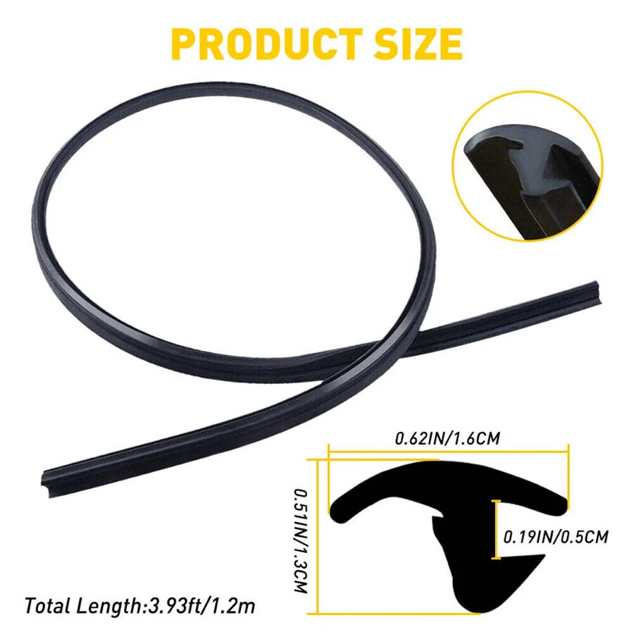 Front Windshield Roof Reveal Molding Weatherstrip for Honda Civic (2006–2011)