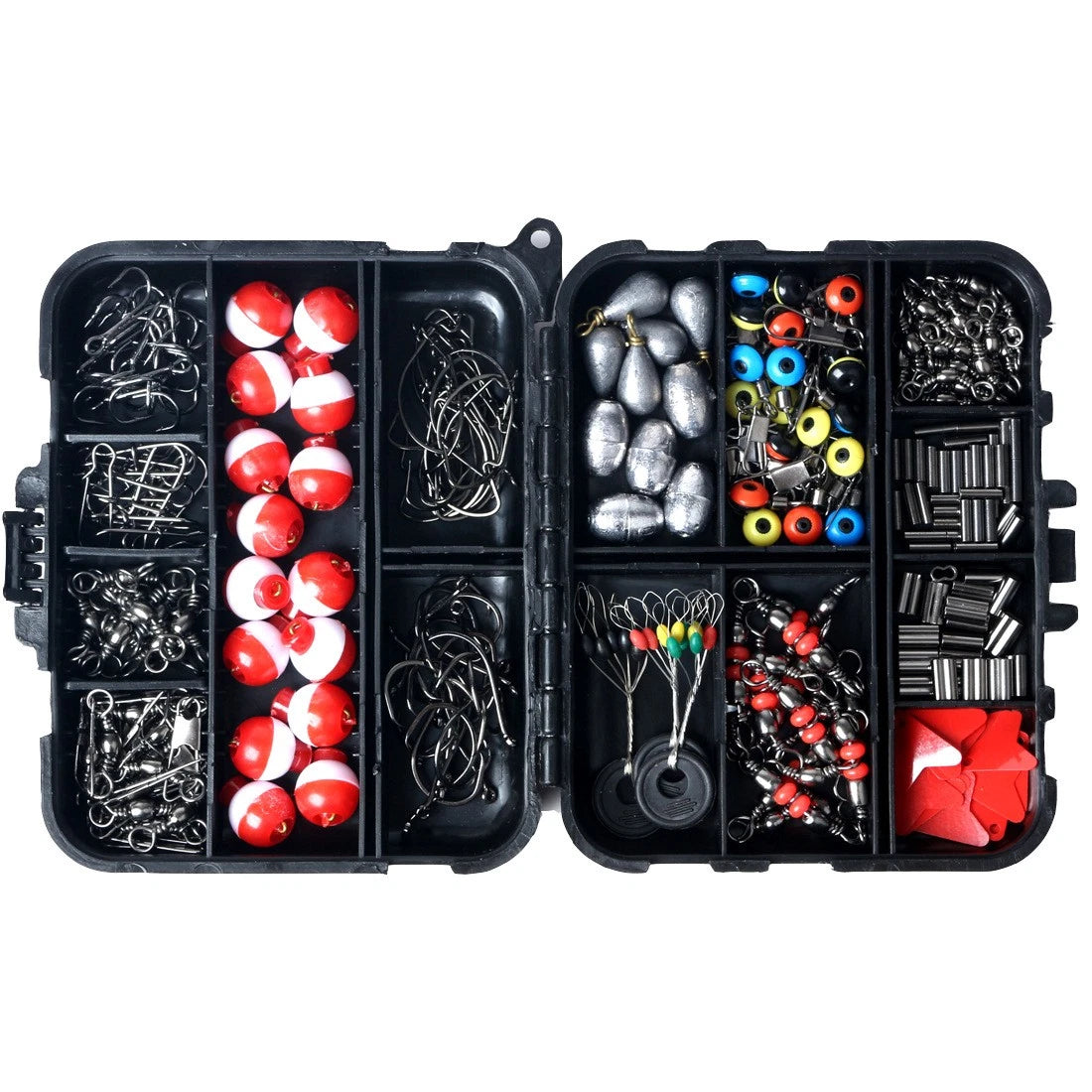 263pcs Fishing Lures Assorted Tackle Box for