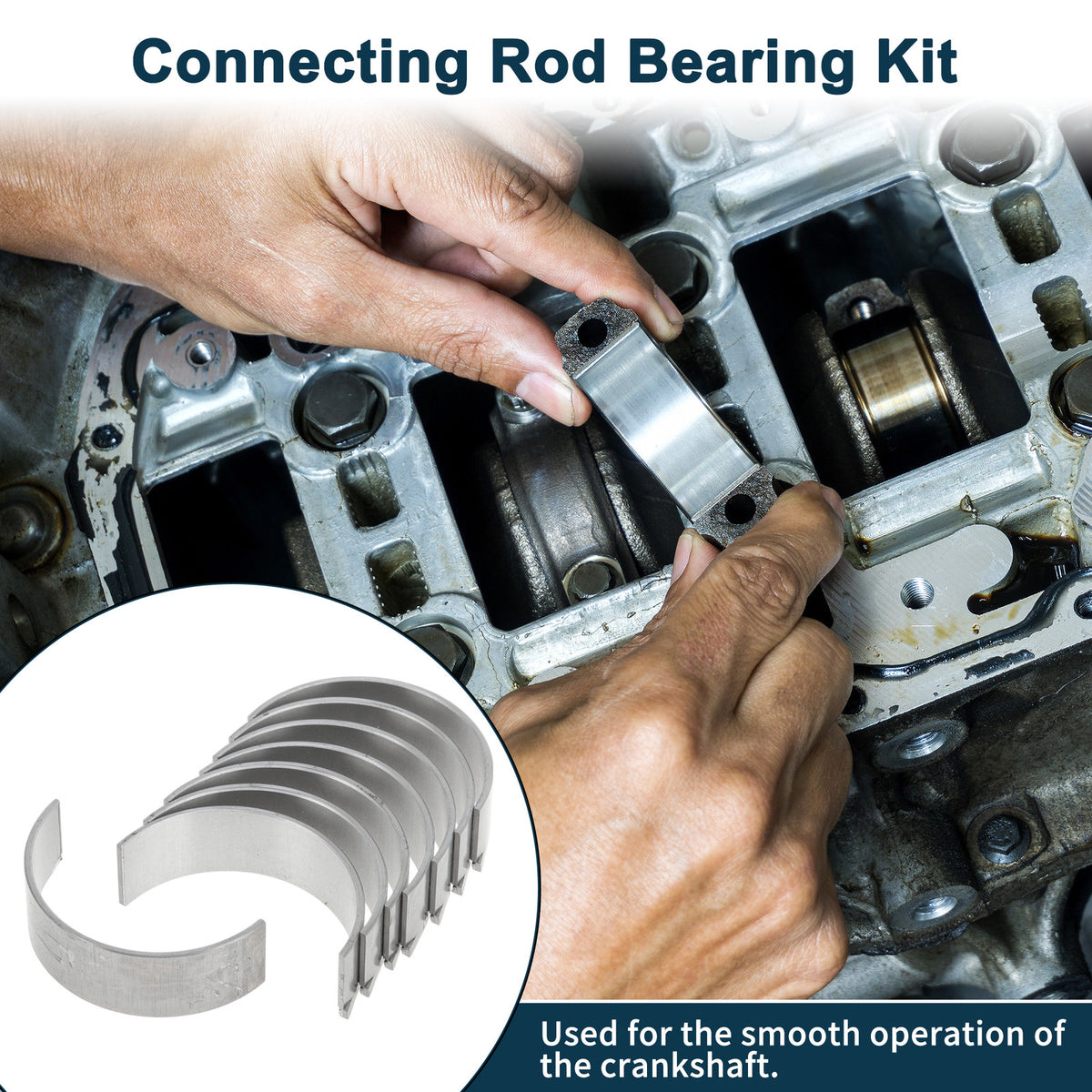 Rod Bearing Set Replacement Kit for Mazda 6 (2002–2007)