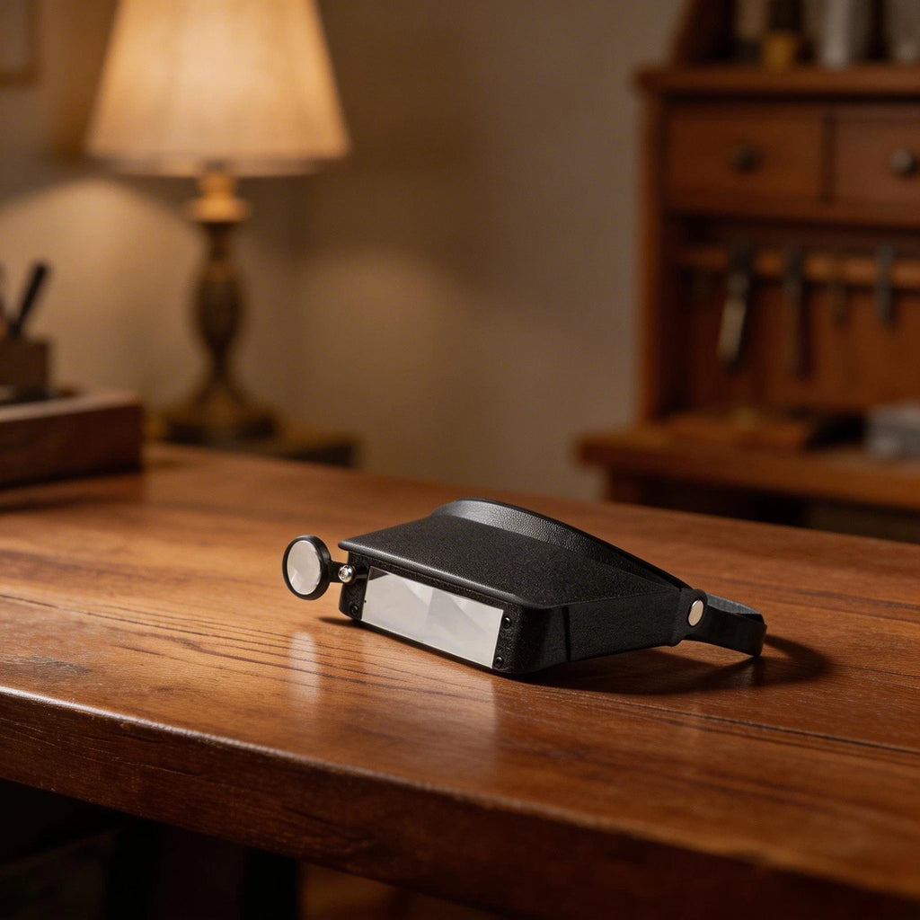 Lightweight Head Magnifier for Adjustable Frame with Multiple Lens Powers