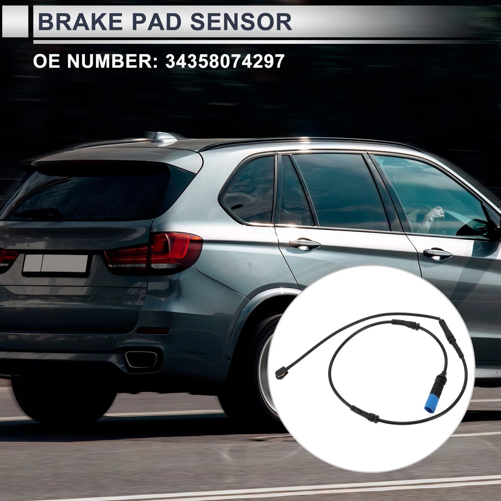 Front Brake Pad Wear Sensor Replacement for BMW X6 (2020–2023)