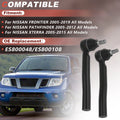 2Pcs Front Outer Tie Rod Ends for Nissan Frontier Pathfinder Xterra (2005–2012)