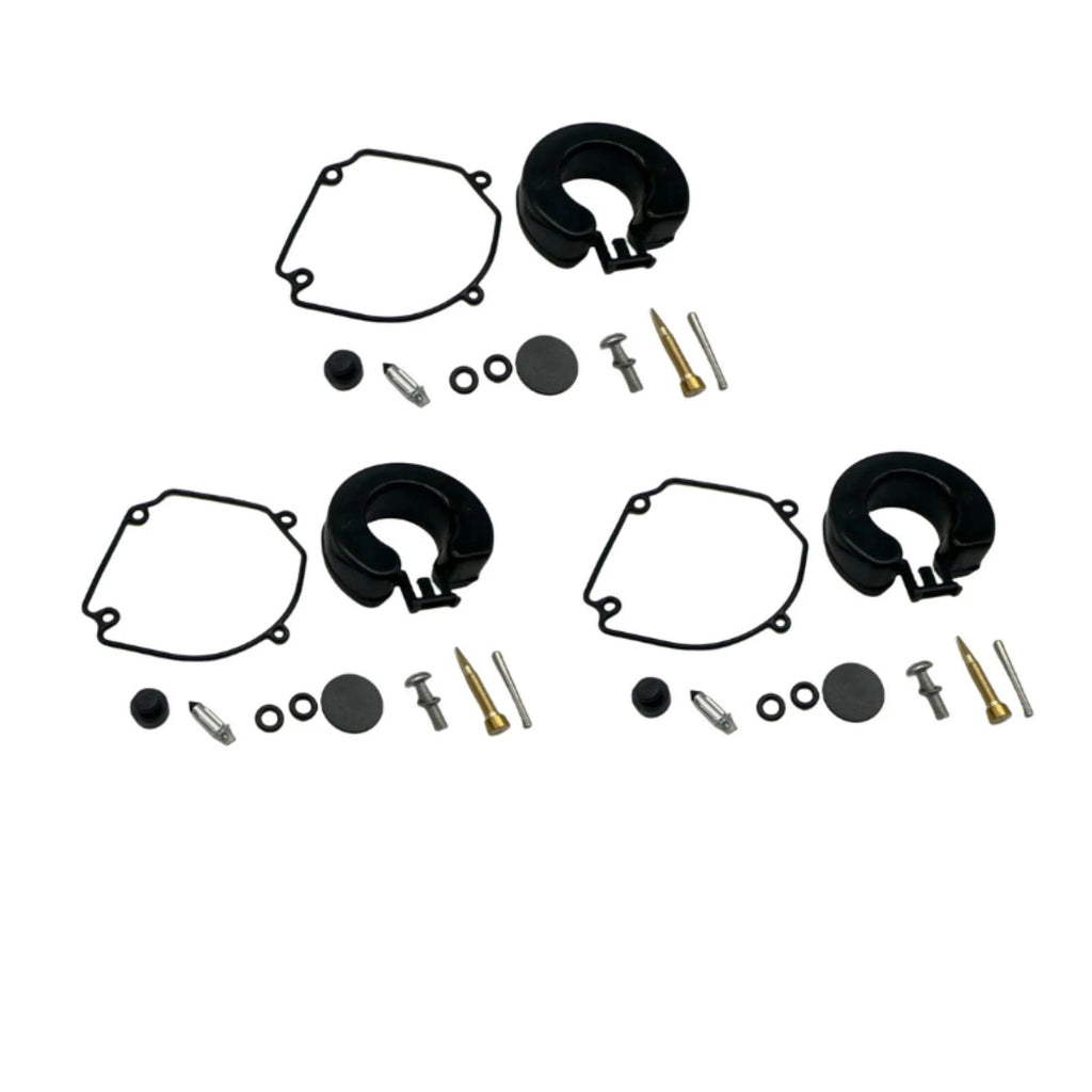 3X Carburetor Kit for Tohatsu Nissan 25 30 HP Outboard (346-87122-0, 346871220M)