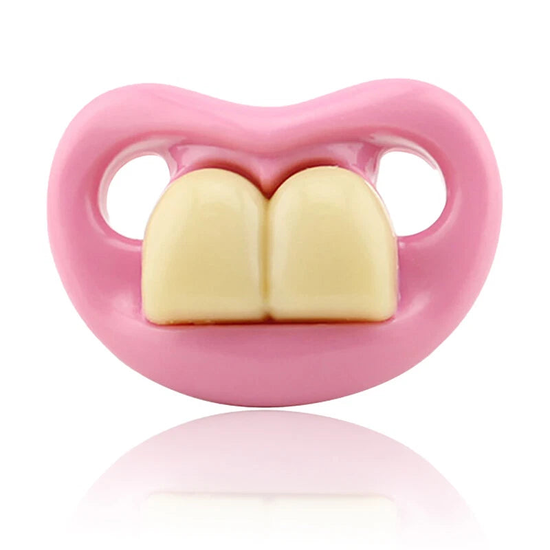 Pacifiers for Baby (Funny Pink Dummy)