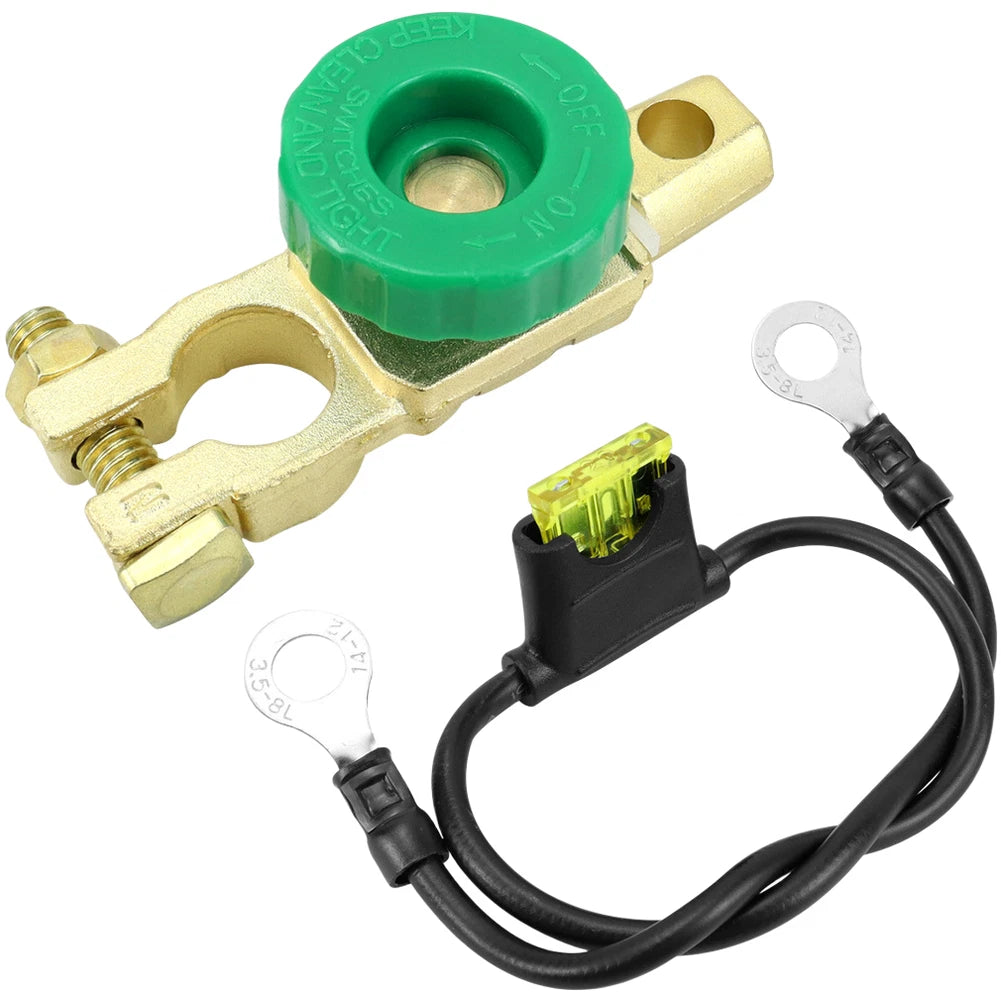 Battery Disconnect Switch Kit for Car RV Marine Applications