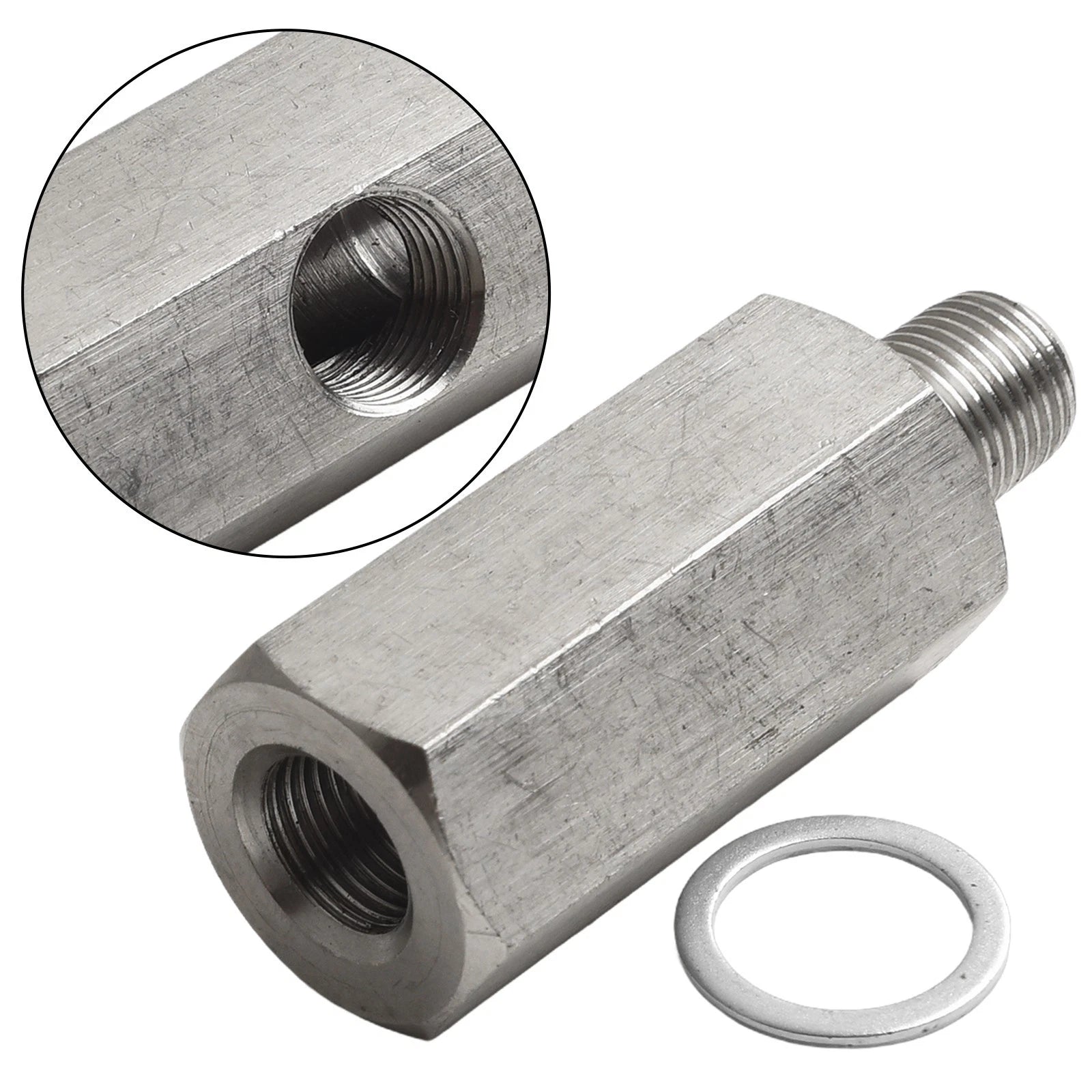 1/8 BSPT Turbo Oil Feed Adapter Fitting for Universal Applications