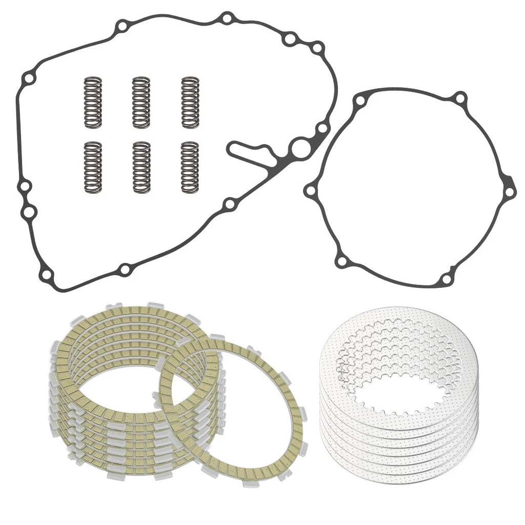 Clutch Friction Steel Plates & Cover Gasket for Yamaha YZ250F (2019–2024)