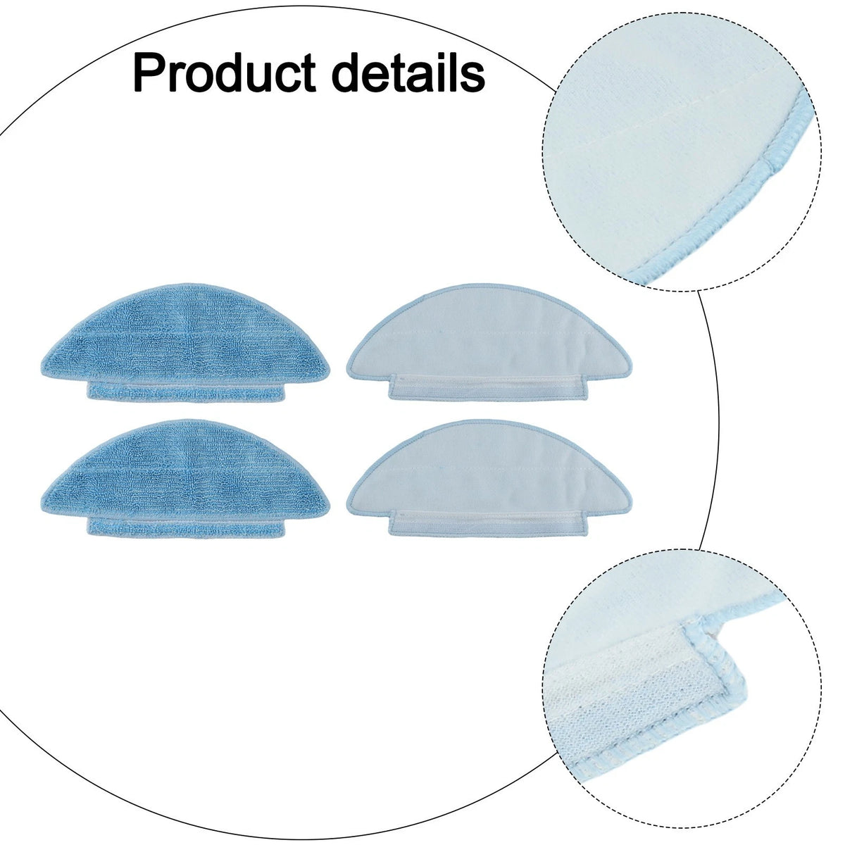 Mop Cloth Kit for Homes with Children - Efficient Mopping Pads