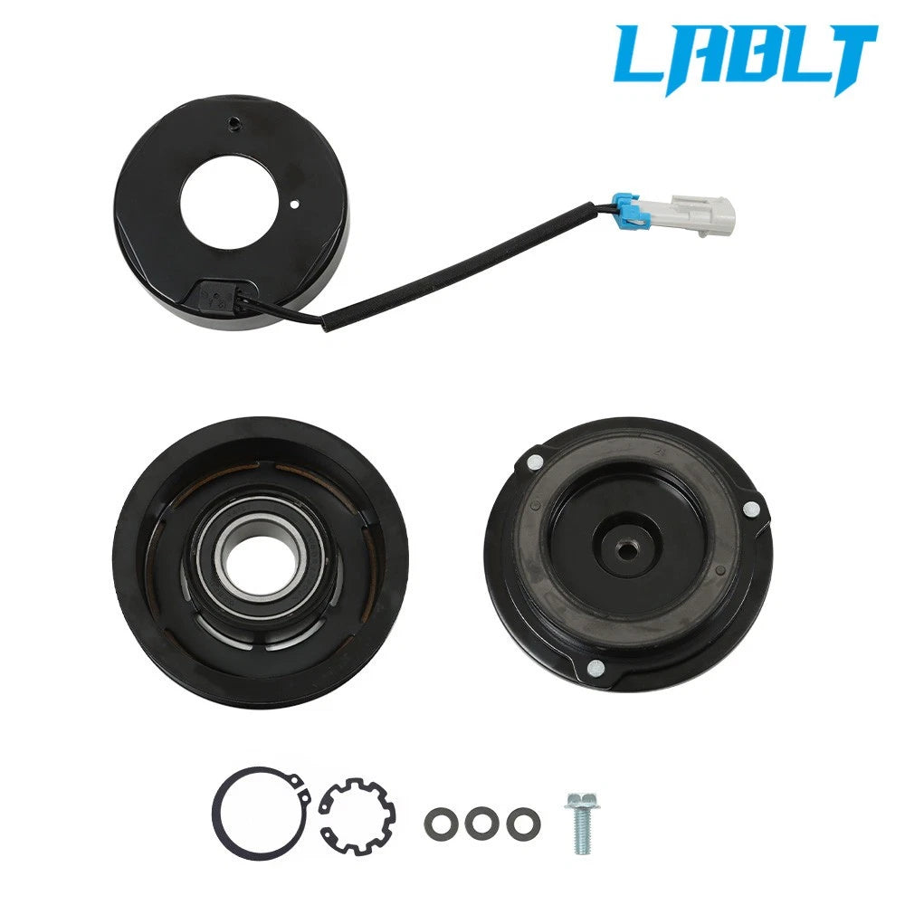 AC Compressor Clutch Kit w/Coil Pulley for Chevy Silverado 1500 (2000–2013)