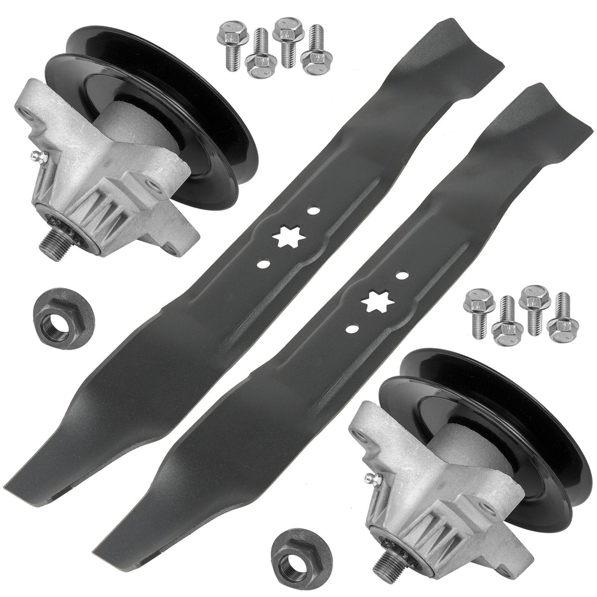 Deck Spindle Blade Kit for MTD Ranch King Yard Machines (2000–2015)