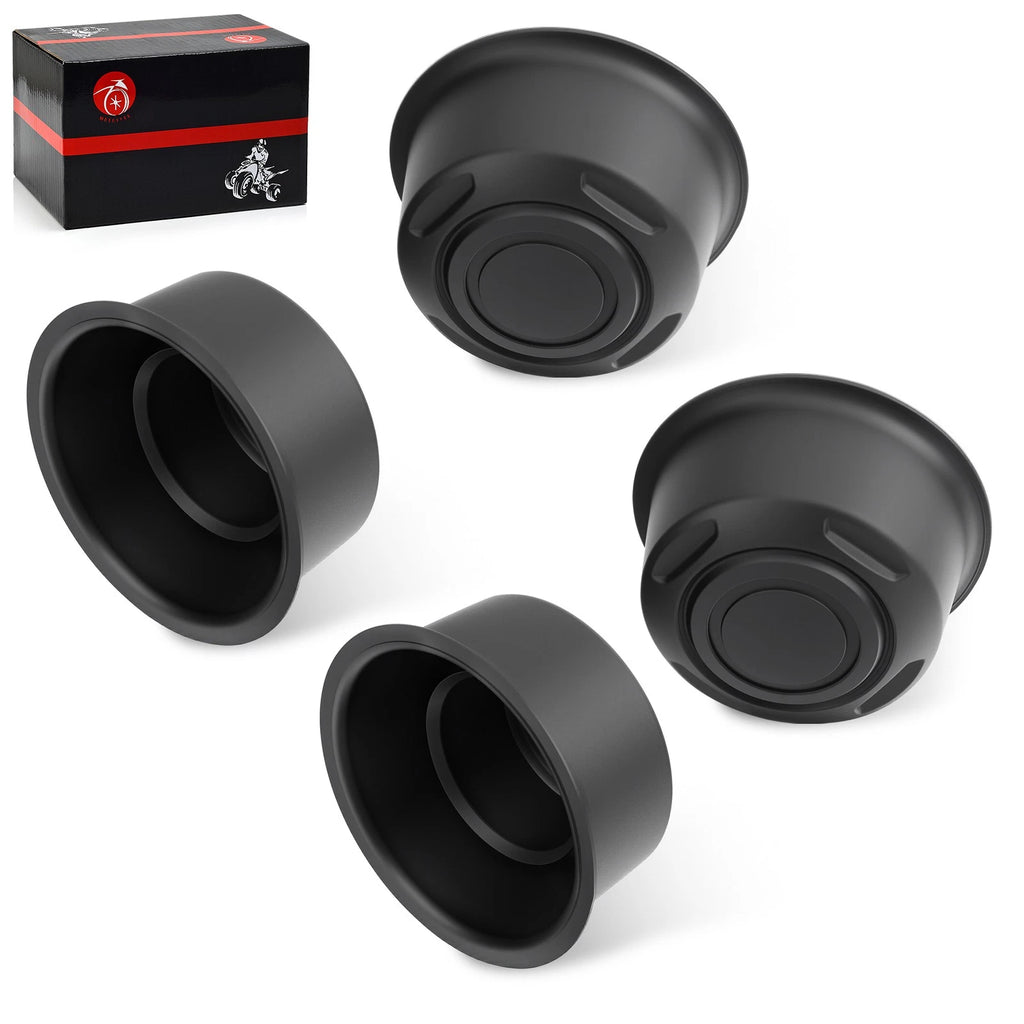 Set of 4 Center Wheel Hub Cap Covers for Yamaha Big Bear Grizzly Rhino 450 660 700