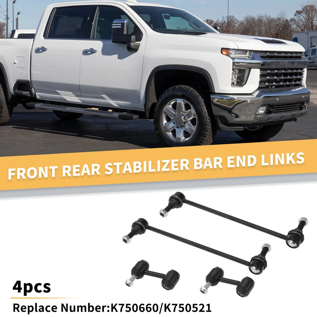 Sway Bar Link Kit Front Rear 4pcs for Buick Regal (2012–2012)