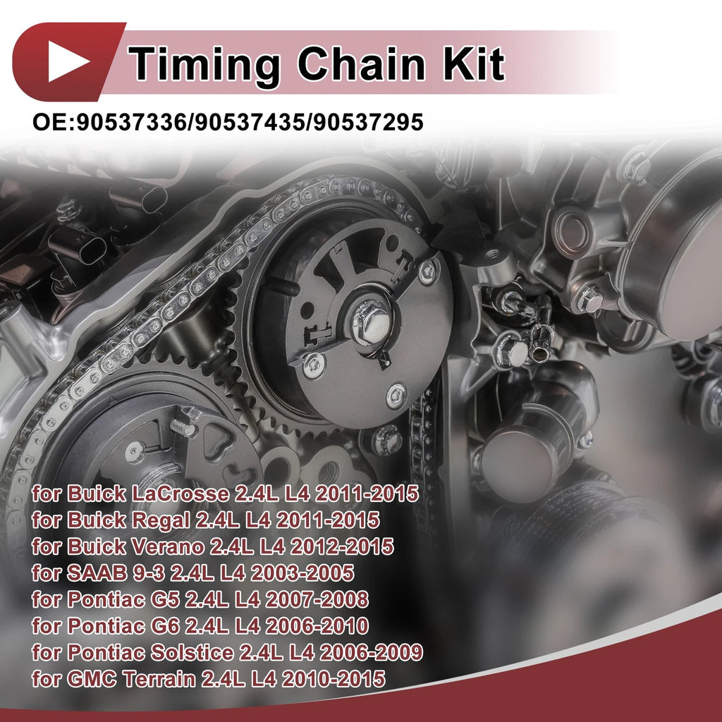 Timing Chain Kit Replacement for Buick LaCrosse Verano Regal (2009–2017)