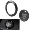 Engine Start Stop Switch Button Cover Trim for Ford F150 Raptor (2015–2020) Black