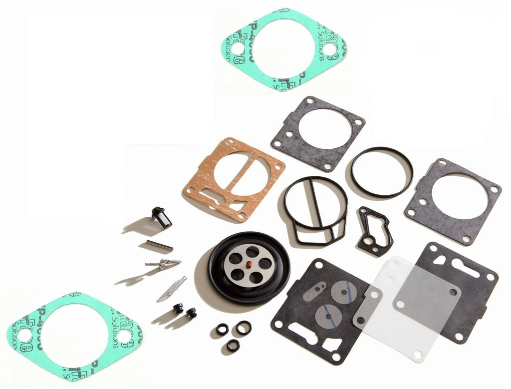 Mikuni Twin Carburetor Rebuild Kit & Base Gaskets for Sea Doo SPX XP (1990–1997)