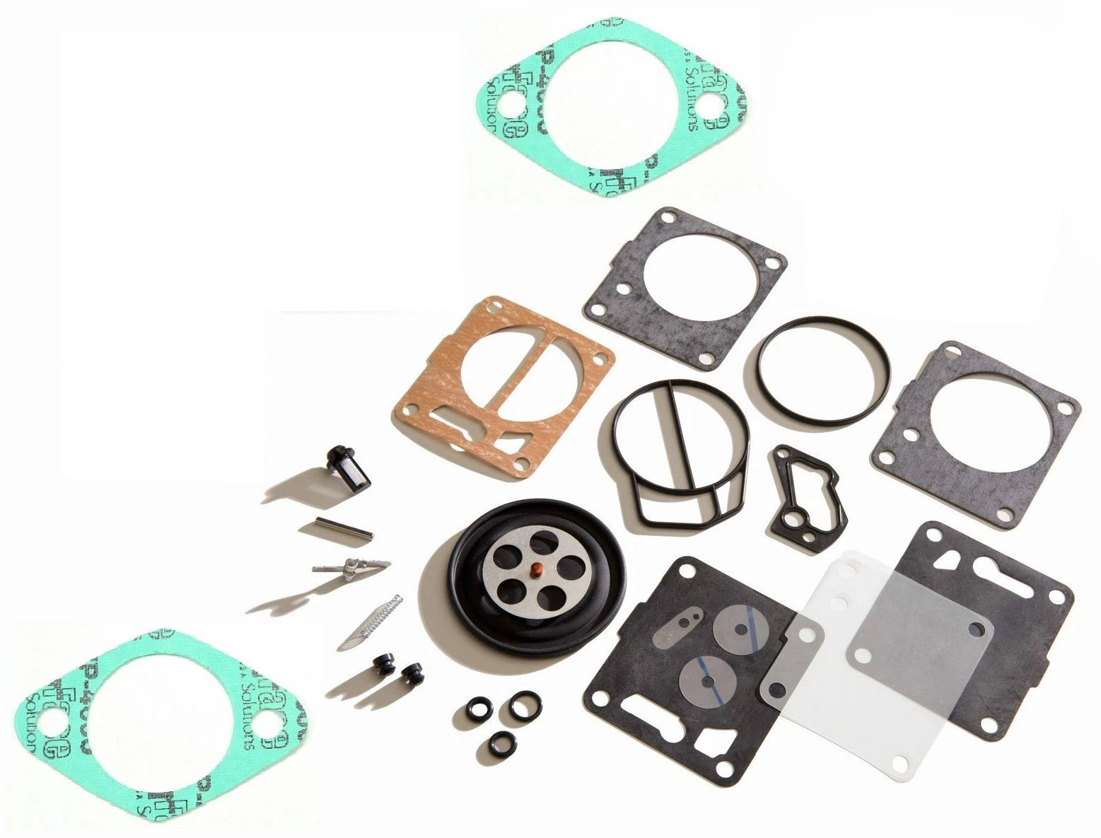 Mikuni Twin Carburetor Rebuild Kit & Base Gaskets for Sea Doo SPX XP (1990–1997)