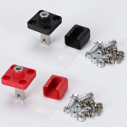 Energy Storage Terminal Block 80A with Copper Battery Connectors