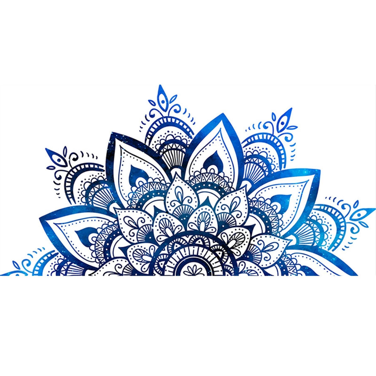 Stylish Mandala Vinyl Wall Sticker for Zen Decor