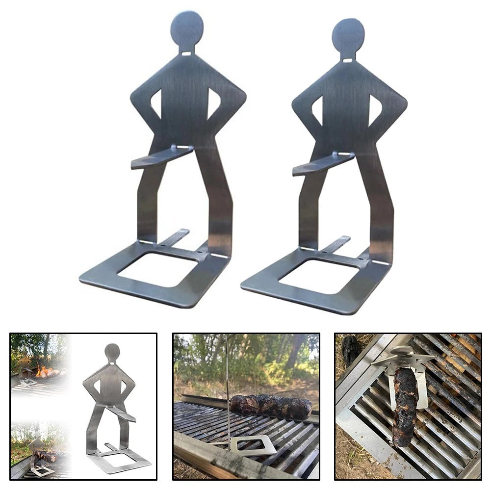 Stainless Steel BBQ Sausage Rack for Grilling