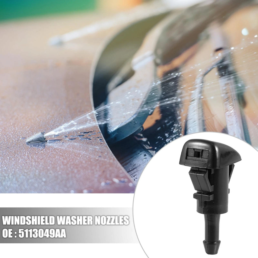 Windshield Washer Sprayer Nozzle Single Hole for Dodge Chrysler (2000–2009)