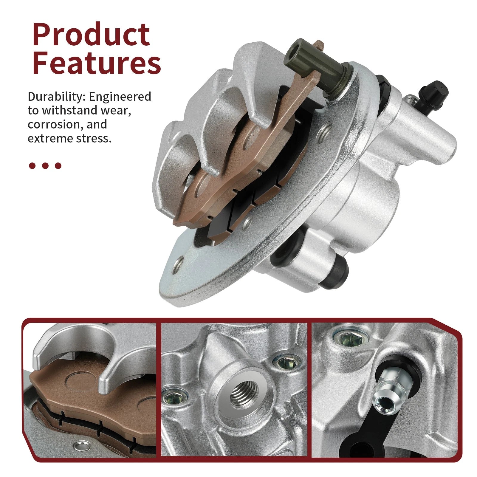 Rear Brake Caliper 705600872 for Can-Am Commander 1000 1000R (2011–2020)