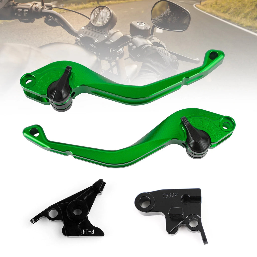 CNC Short Clutch Brake Lever for Triumph 765 Street Triple, Tiger 800 (2013–2020)