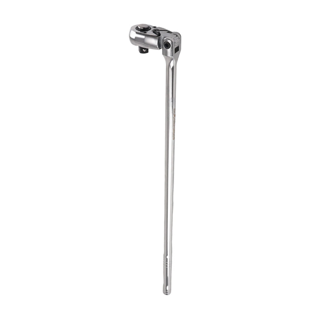 Extra Long 1/2in Drive Flex Ratchet Handle for Universal Use (24in, 72 Teeth)