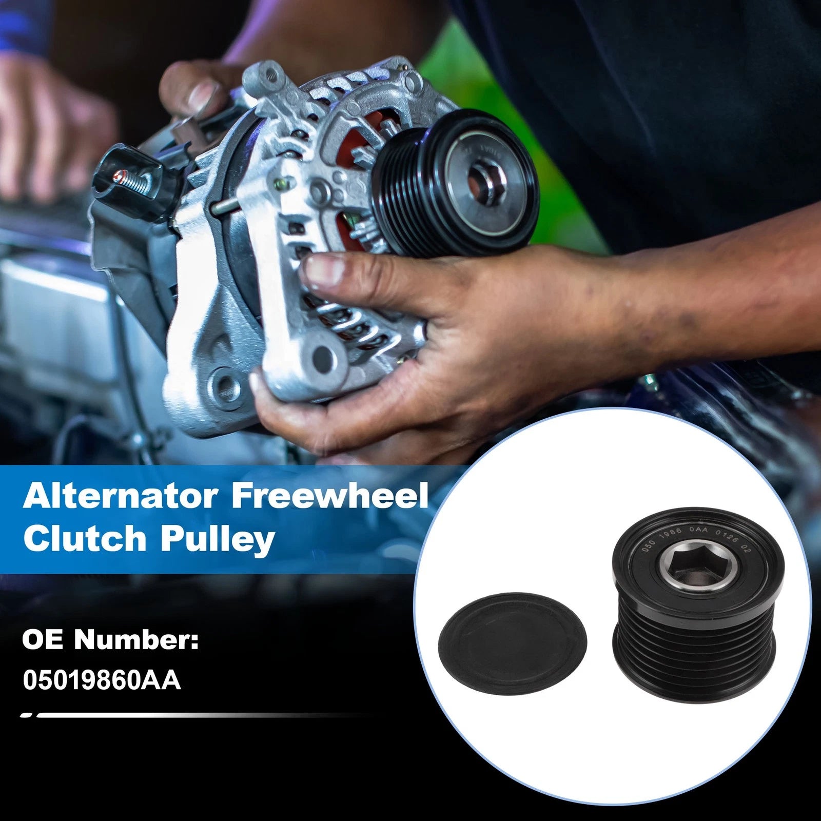 Alternator Freewheel Clutch Pulley Replacement for BMW 528i F10 (2011–2013)