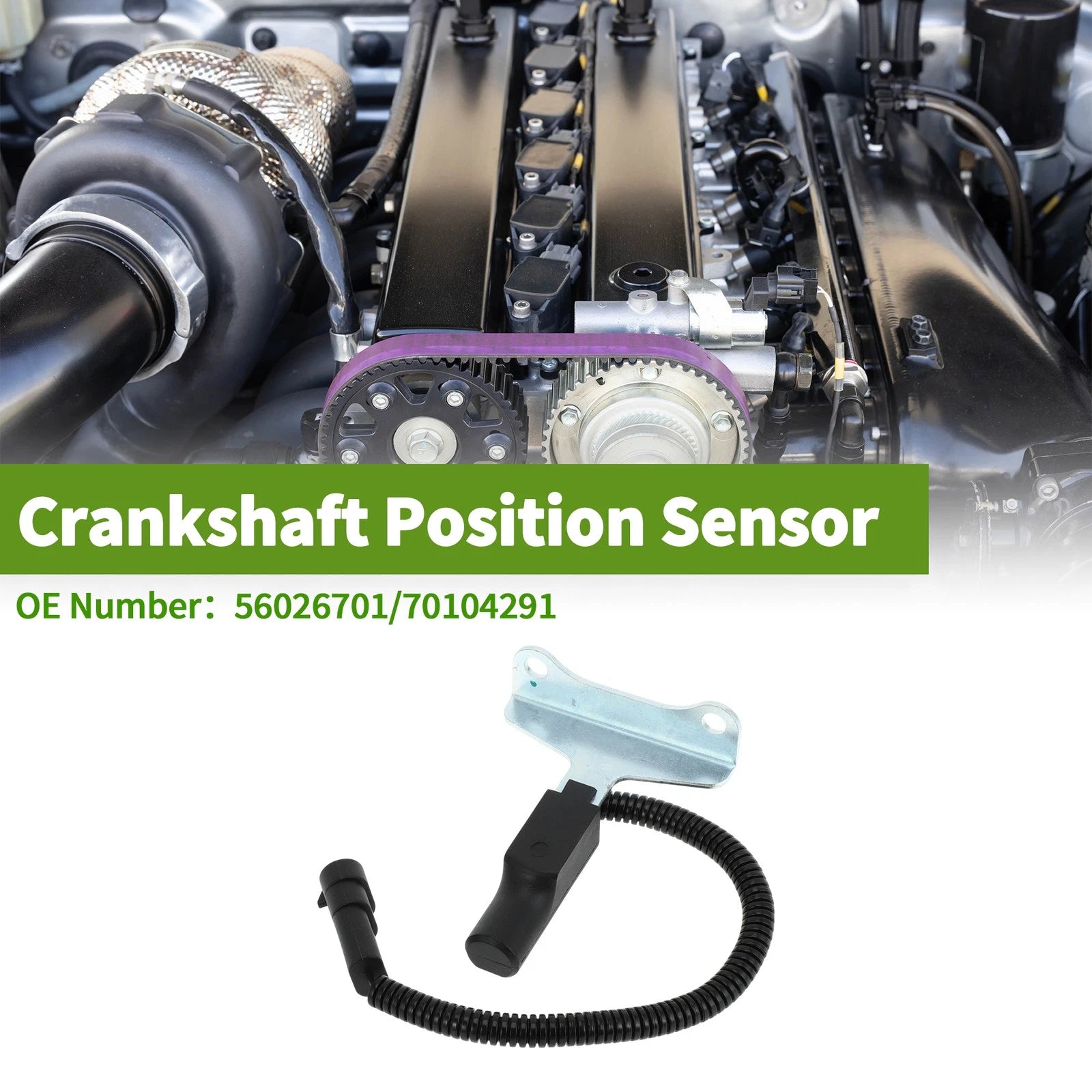 Crankshaft Position Sensor for Dodge W150 3.9L 5.2L (1990–1993)