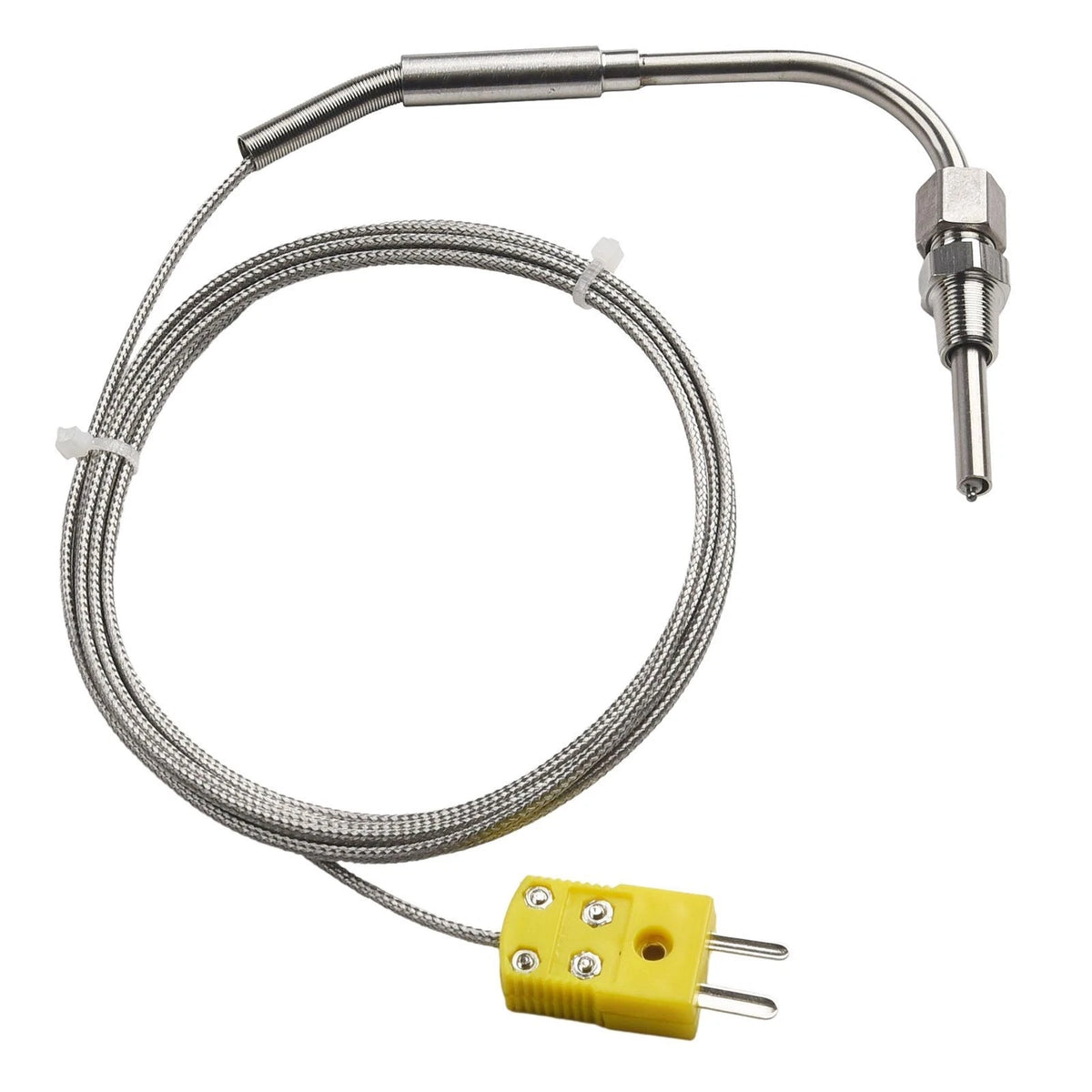 EGT K Type Thermocouple Exhaust Probe for High-Temperature Sensors (NPT)