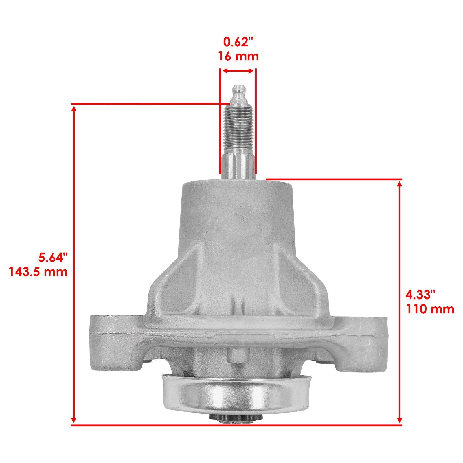 Deck Spindle Blade Pulley and Belt for Husqvarna 48 Inch (2000–2015)