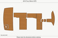 EVA Foam Teak Deck Flooring Mats for Four Winns V275 (2013)